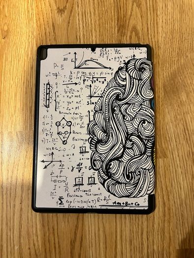 Colourful Brain Illustration iPad Pro Case