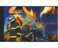 2004 Alderney Community Services Part 4 Fire Services Stamp Booklet Mint Never Hinged (MNH)