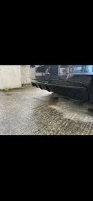 BMW F10 MPerformance Rear Diffuser Gloss Black