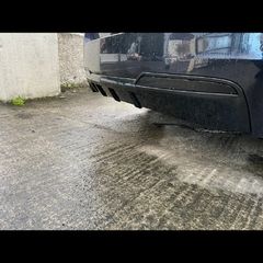 BMW F10 MPerformance Rear Diffuser Gloss Black