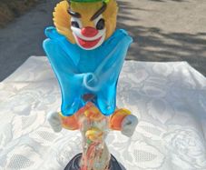 Mid Century Murano Clown 9 Inches