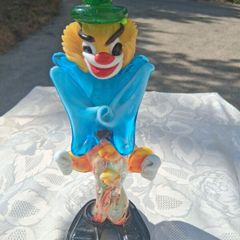 Mid Century Murano Clown 9 Inches