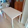 IKEA LINNMON White Desk Study Table 100x60cm Image 2