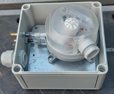 Air Differential Pressure Switch 200-1000Pa C/W Duct Kit