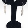 925 Silver Vintage Textured Earrings Image 8