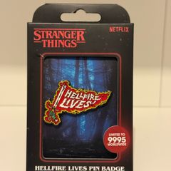 Stranger things HellFire Club Lives Pin 9995 pcs set