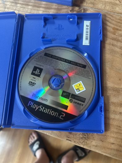 simpsons ps2 games