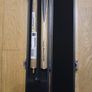 2 piece ash pool cue,hard case with chalk compartment Image 2
