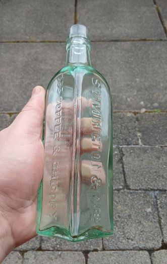 Edinburgh Symington essence coffee and chicory vintage bottle