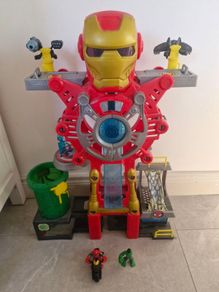 Playskool Heroes Marvel Super Hero Adventures Playset Iron Man Headquarters