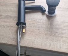 Aqualla Baisin mixer tap and waste