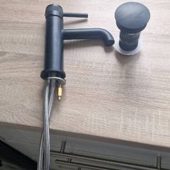 Aqualla Baisin mixer tap and waste