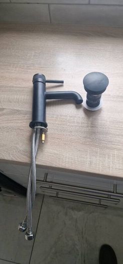 Aqualla Baisin mixer tap and waste