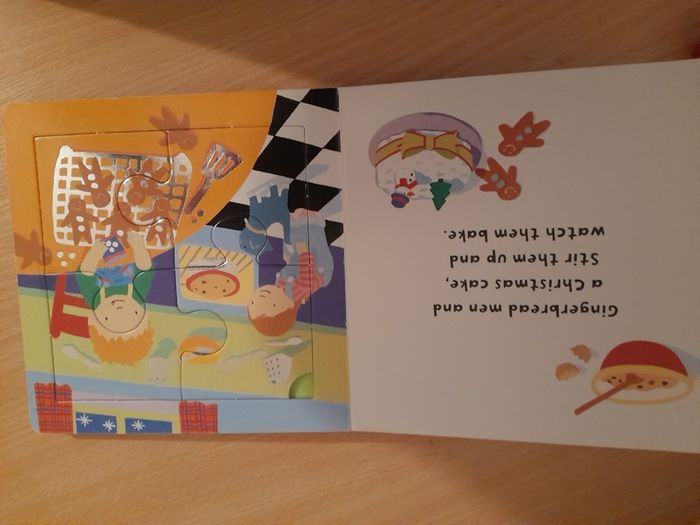 My Christmas 4 piece puzzle book