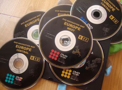 Toyota Lexus sat nav HDD, DVD, navigation DVD Europe 2025