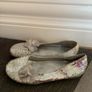 Silver Sparkly Party Shoes Image 3