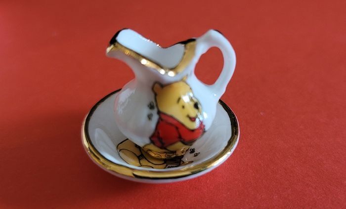 Winnie the Pooh miniature bath , bowl and jug