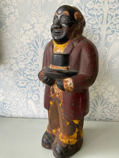 Original Cast Iron Uncle Moses Money box.