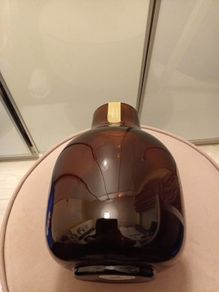 Large Amber vase