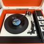 vintage Alba Record Player Dansette Retro Image 2