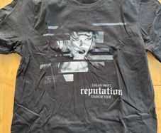 Official Taylor Swift Reputation T-Shirt, Black, Size M