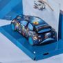 Scalextric New Team Rally Space Slot Car  ( wrc ) Image 5