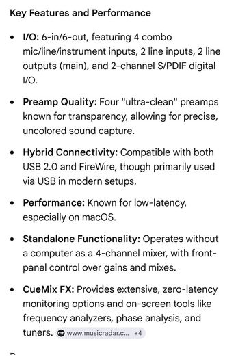 motu 4pre 6x8 hybrid FW - usb 2