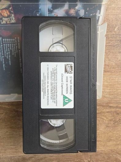 Star Wars New Hope  VHS tape