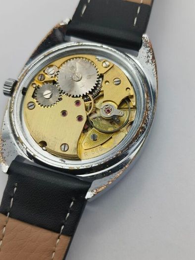 Vintage French LIP Mechanical Watch  R566 Fully Serviced  1970s