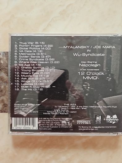 Malansky & Joe Mafia In Wu-Syndicate CD