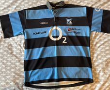Vintage Shannon RFC Match Worn Rugby Jersey No. 4