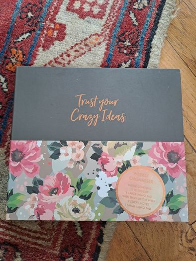 Trust Your Crazy Ideas Weekly Organiser Desk Pad Set