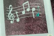 Box Set - Musical Notes -  Glass Coasters