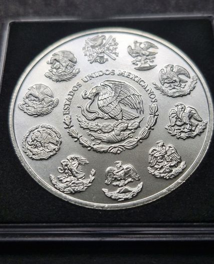 2008 Mexico Libertad 1 Oz .999 Silver Bu Coin