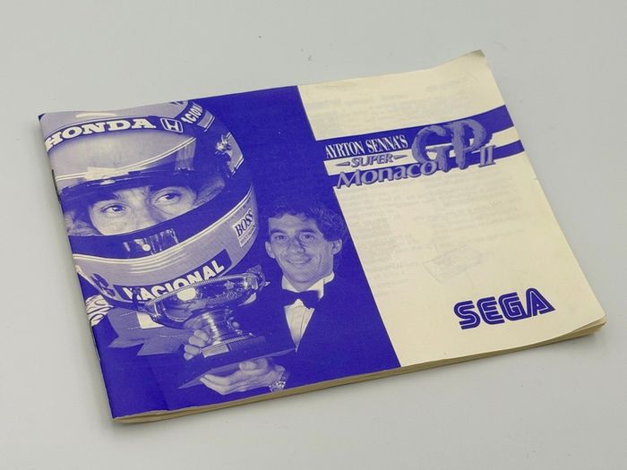 Ayrton Sennas Super Monaco GP 2 for Sega Master System - Boxed and Minty