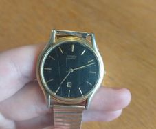 1970's men's citizen quartz dress watch