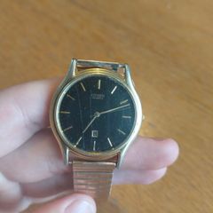 1970's men's citizen quartz dress watch