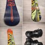 Wedze Snowboard and Bindings. All-Mountain. Good Condition Image 2