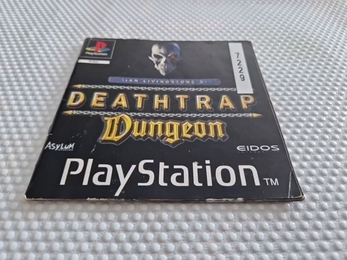 Deathtrap Dungeon PlayStation1 Ps1 PlayStation2 Ps2 Games Original