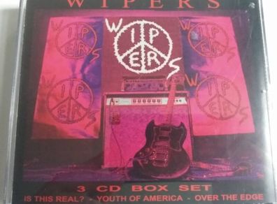 Wipers: 3 x CD Box Set - Is This Real?, Youth Of America, Over The Edge RARE PUNK