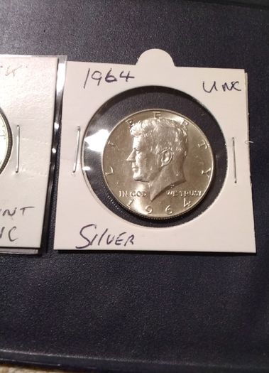 Two   Jfk Half Dollars