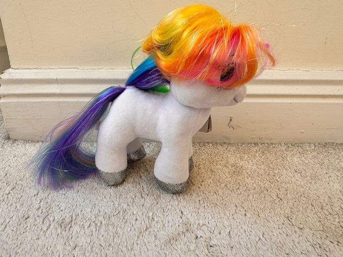 TY Beanie Boo Starr The White Pony approx. 16 cm. Plush Please see photos