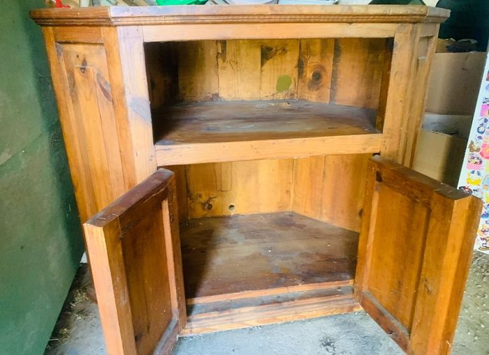 mexican pine tv stand