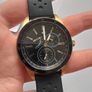 Tommy Hilfiger Men's Black Silicone Strap Watch Image 8