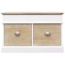 Hall Bench 70x35x45 cm Paulownia Wood Image 4