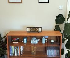 Mid Century Vintage Jentique Bookcase Display Cabinet