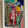 48cm Original Abstract Painting FRAMED  Original Irish Art Image 4