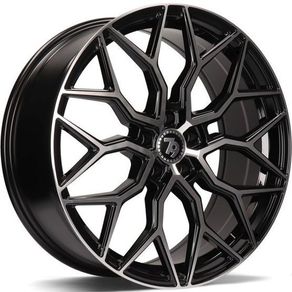 20" Black Alloy Wheels Audi Seat Skoda Mercedes Lamborghini Acura Bmw Tesla Vw 5x112