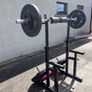 Gym equipment (squat rack/ bench / barbell + weights) Image 5