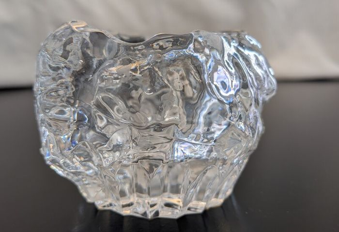 Vintage Galway Irish Crystal 24% Lead Crystal Votive Candle Holder